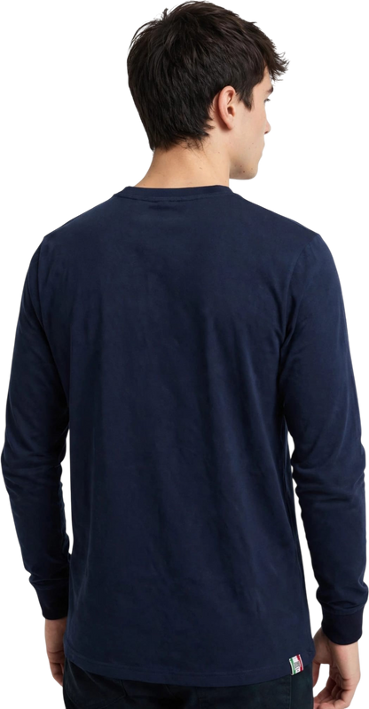 Leone t-shirt manica lunga in cotone