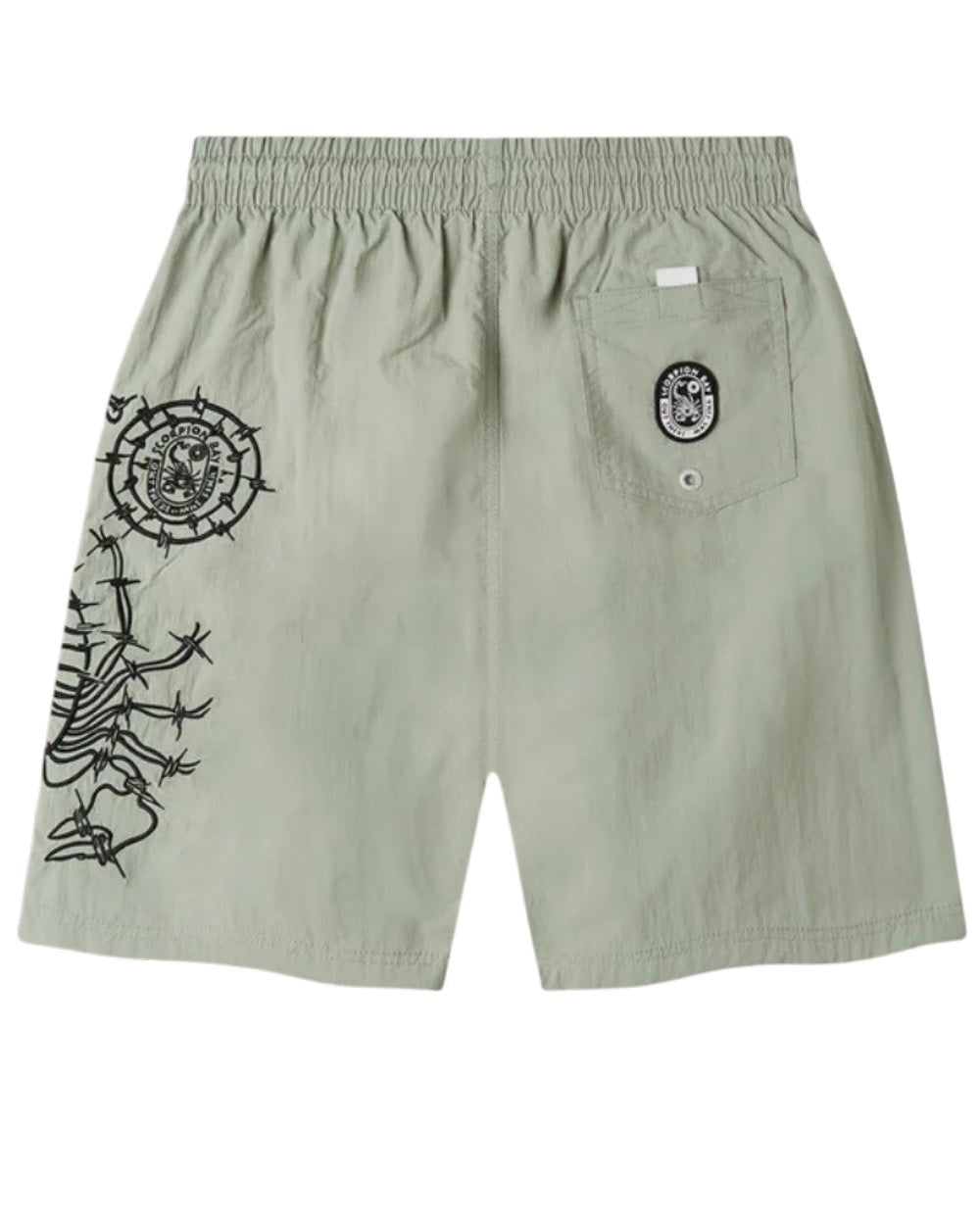 Scorpion BAy Costume jam con ricami e stampa water sensitive "Scorpion Symbols" uomo