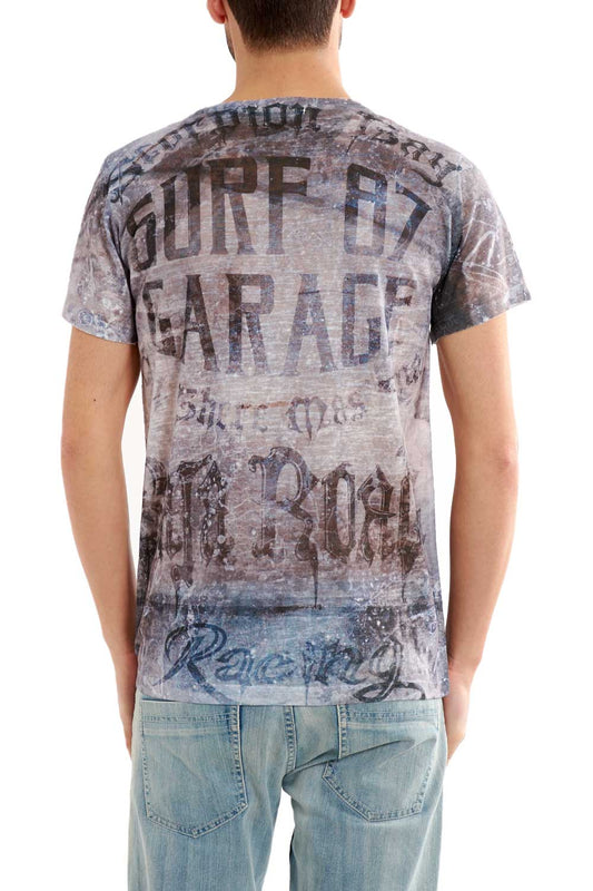 Scorpion t-hirt con stampa