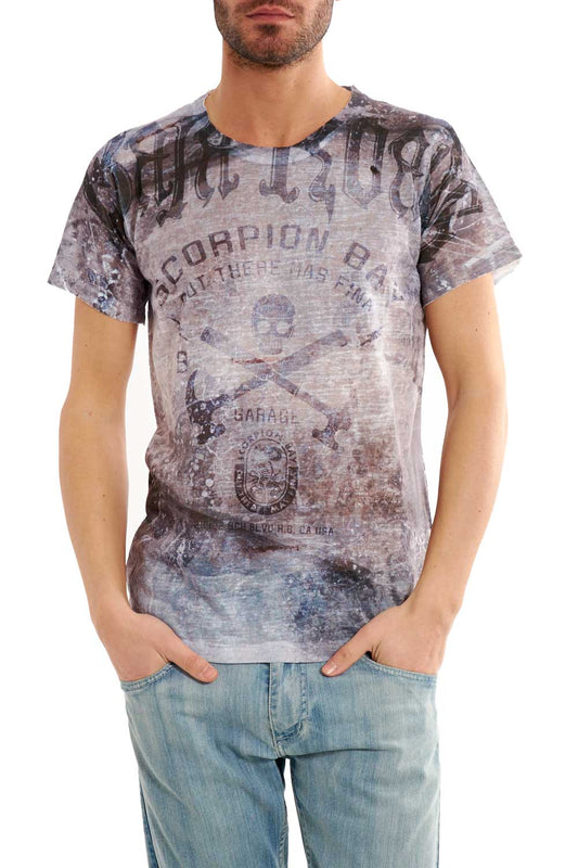 Scorpion t-hirt con stampa
