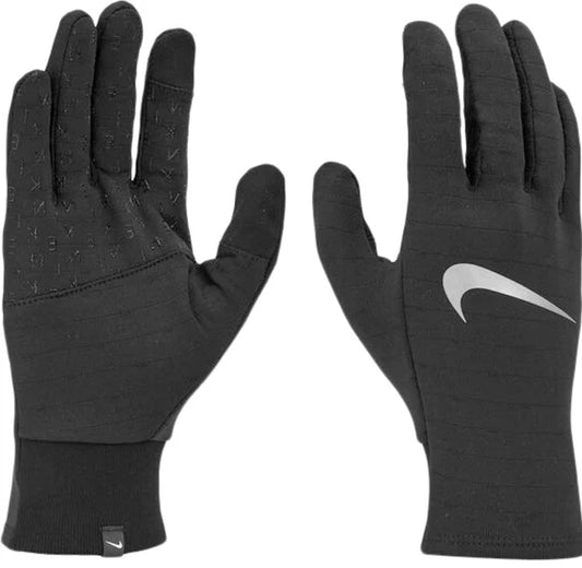 Nike guanti mn sphere run glv bk/sl
