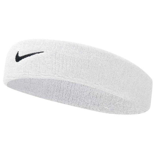 swoosh headband wh/bk