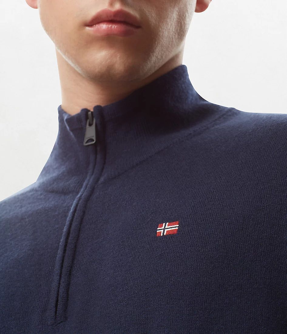 Napapijri maglia mezza zip  damavand h 3