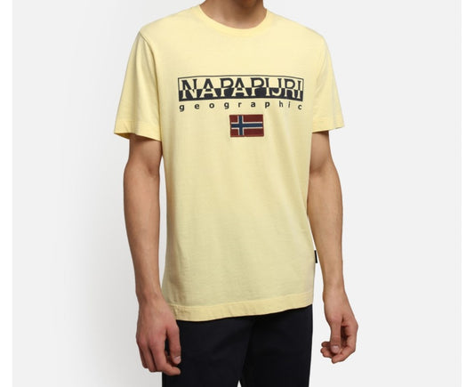Napapijri tishirt mezzaica mod. s-ayas white
