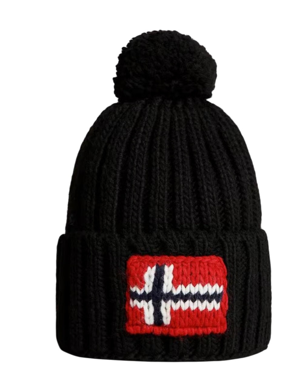 Napapijri berretto con pon pom semiury