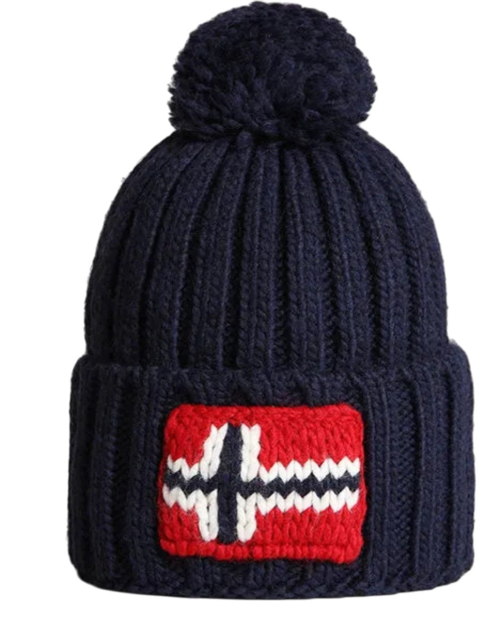 Napapijri berretto con pon pom semiury