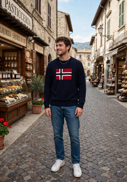Napipijri Maglione in cotone mod mura c