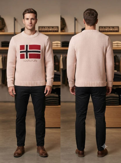 Napipijri Maglione in cotone mod mura c