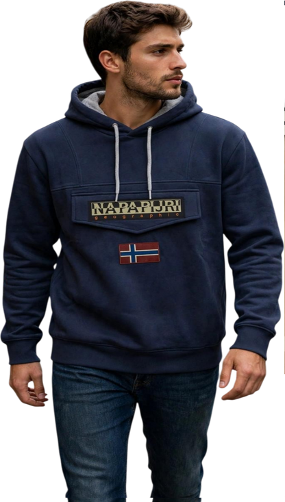 Napapijri felpa cappuccio burgee wint 4