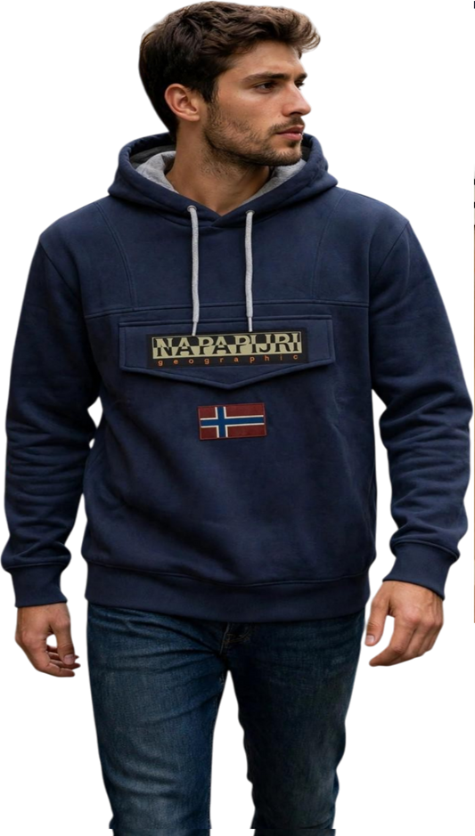 Napapijri felpa cappuccio burgee wint 4