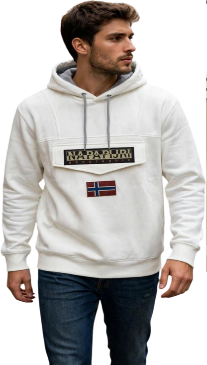 Napapijri felpa cappuccio burgee wint 4