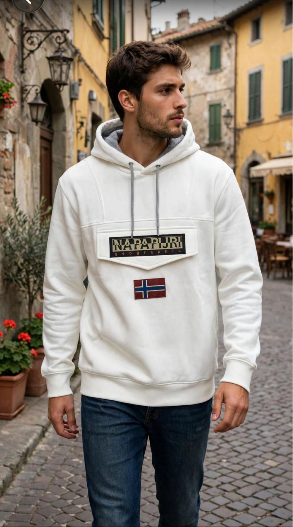 Napapijri felpa cappuccio burgee wint 4