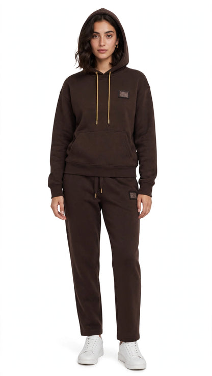 Yes-Zee pantalone dritto in modal abbinabile alle felpe dello stesso tessuto (giro collo, cappuccio e zip,lunga)