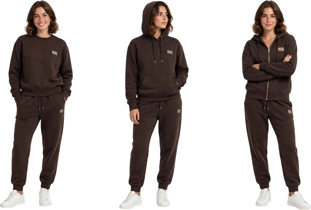 Yes-Zee pantalone dritto in modal abbinabile alle felpe dello stesso tessuto (giro collo, cappuccio e zip,lunga)