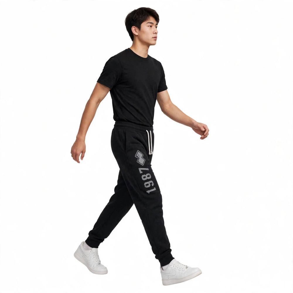 Errea pantalone uomo felpa con polsino mod.FARLEY