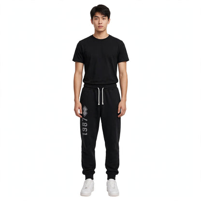 Errea pantalone uomo felpa con polsino mod.FARLEY