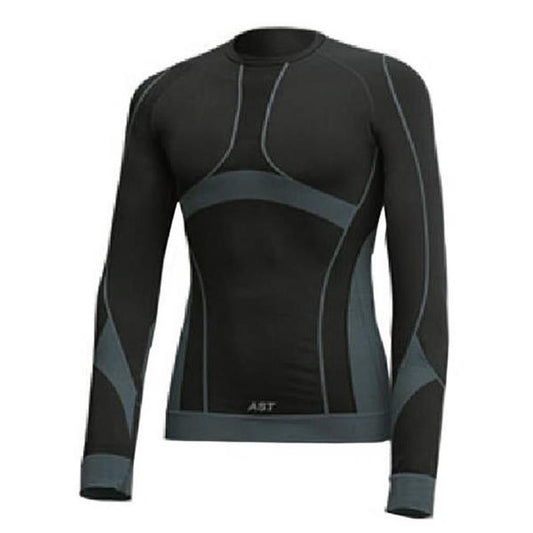 AST T- shirt termica uomo con spessore differenzia per aree
