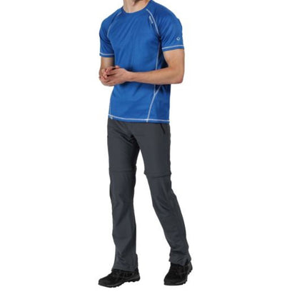 regatta pantalone uomo zip off outdoors mod. xert str