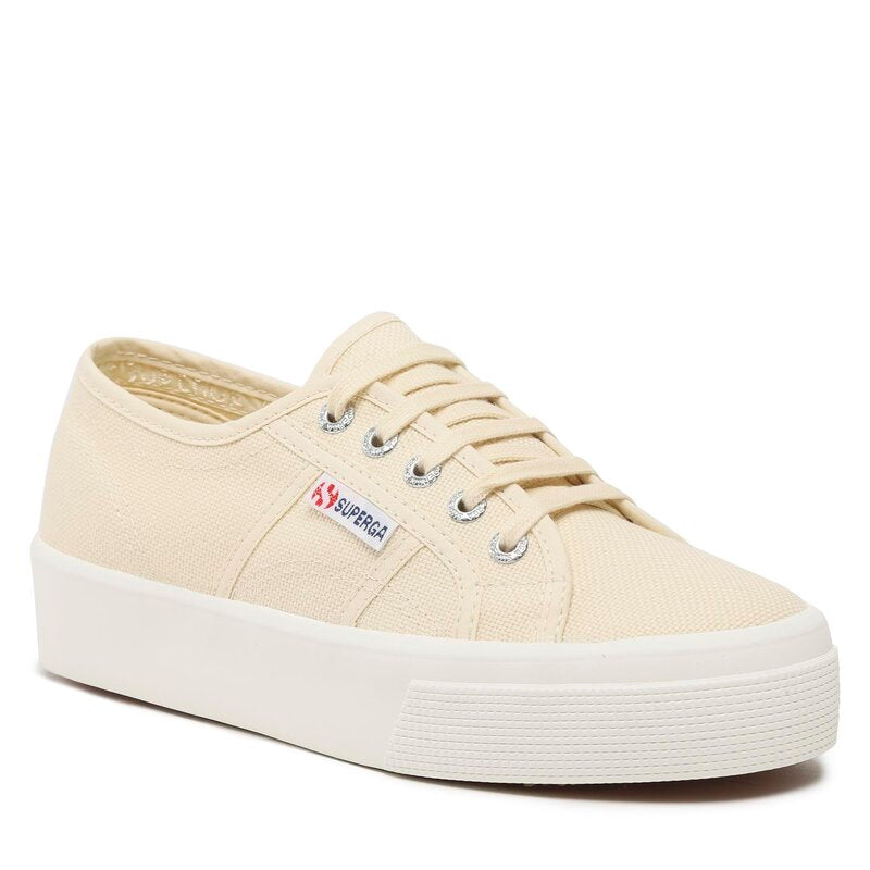 Supoerga scarpa in tela donna mid platform