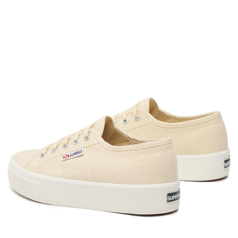 Supoerga scarpa in tela donna mid platform