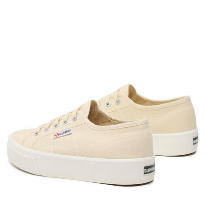 Supoerga scarpa in tela donna mid platform