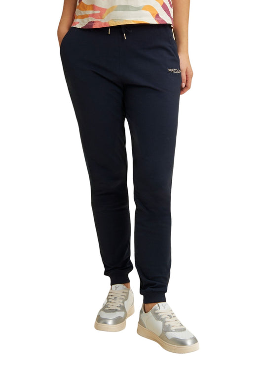Freddy Pantaloni in jersey con fondo a polsino in costina