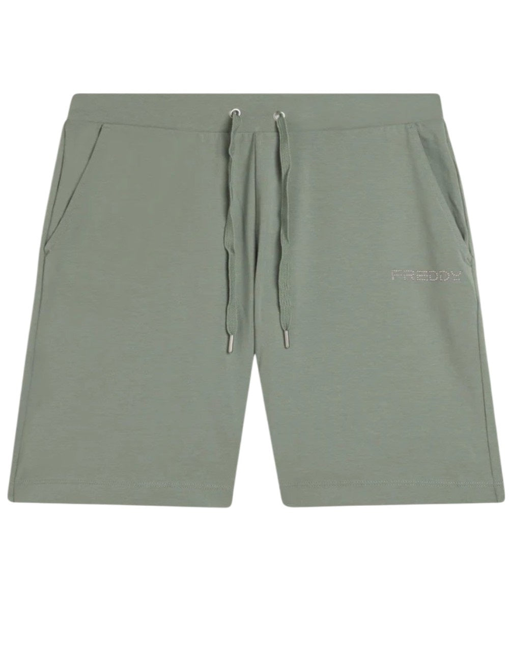 Pantaloni Corti in Jersey con Coulisse e Logo FREDDY