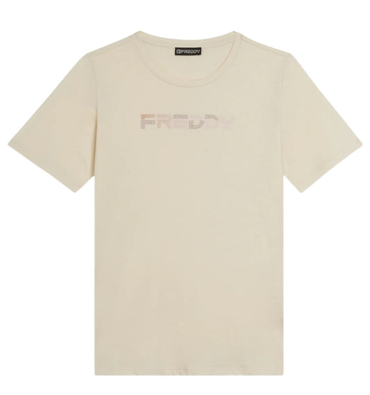 Freddy t-shirt m/m con logo olografico