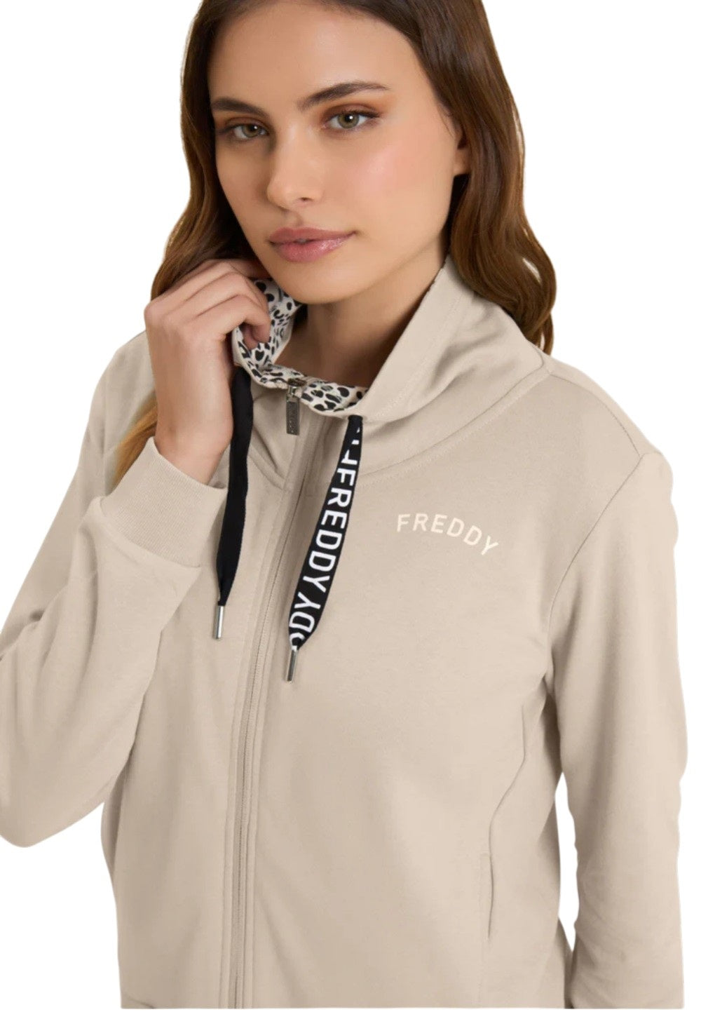 Freddy tuta zip lunga con pantalone aperto