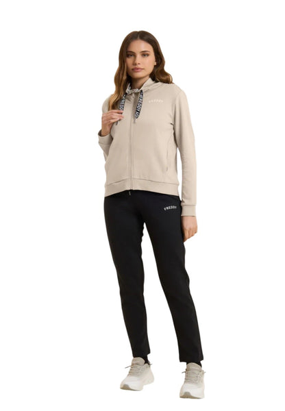 Freddy tuta zip lunga con pantalone aperto