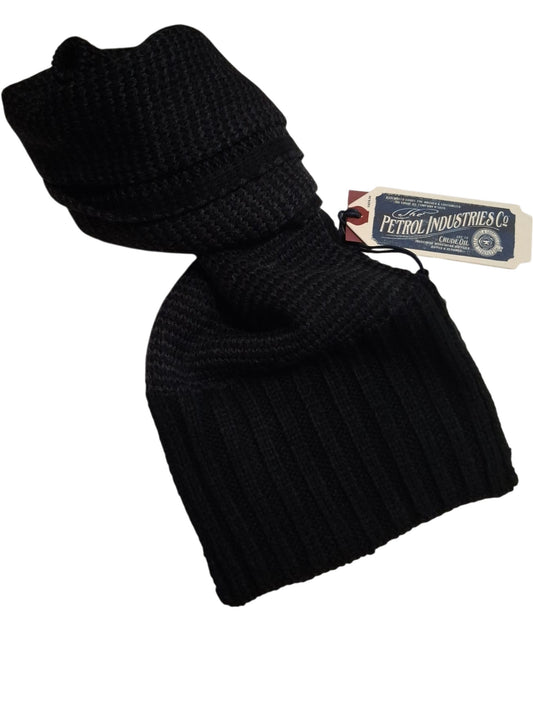 Petrol  scarpa lana nero/grigio