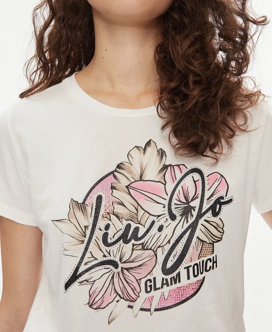 LIU-Jo t-shirt giro collo