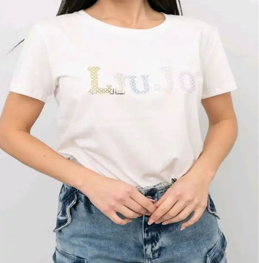 LIU-Jo t-shirt giro collo