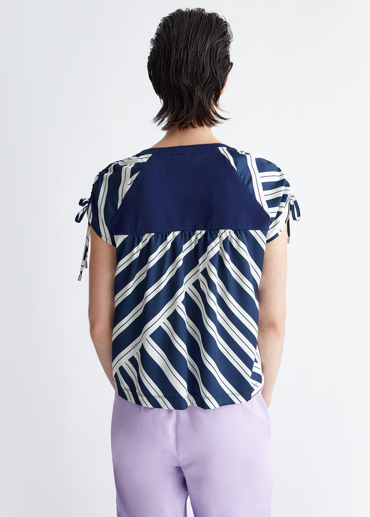 LIU-Jo T-shirt in raso stampato