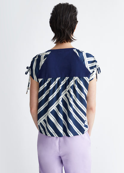 LIU-Jo T-shirt in raso stampato