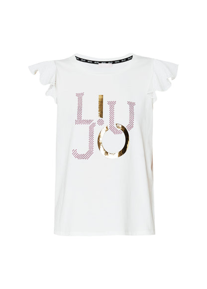 LIU-Jo t-shirt con volant