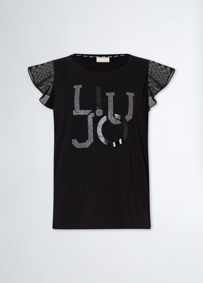 LIU-Jo t-shirt con volant