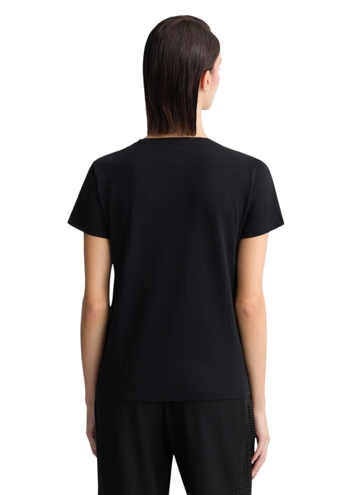 Liu-Jo T-shirt scollo V con strass
