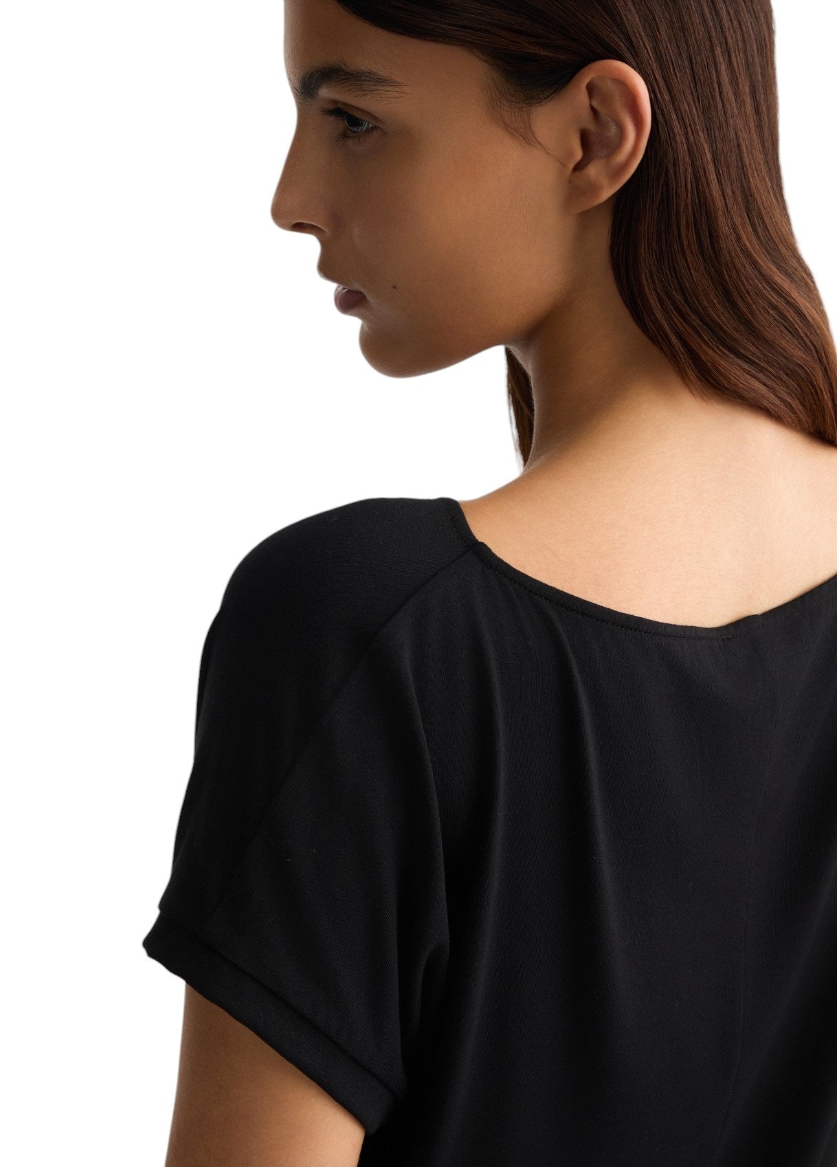 Liu-Jo t-shirt mezza manica collo con strass