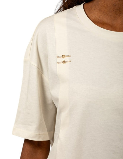 Liu-Jo t-shirt mezza manica con strass