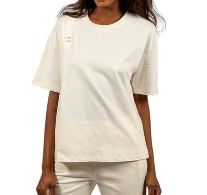 Liu-Jo t-shirt mezza manica con strass
