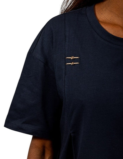 Liu-Jo t-shirt mezza manica con strass