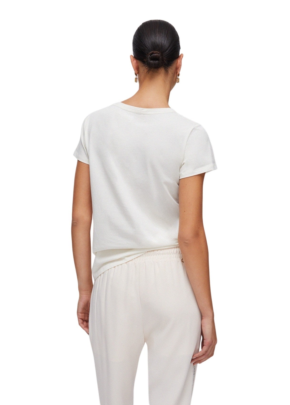 Liu-Jo t-shirt manica corta con strass