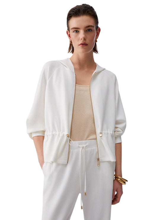 Liu-Jo Felpa in scuba con zip e cappuccio