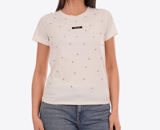 Liu-Jo T.shirt mezza manica  in cotone