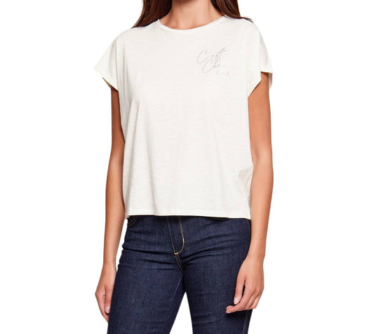 Liu-Jo T-shirt con dettagli gioiello