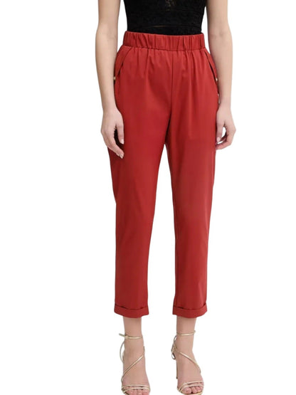 Liu-Jo Pantaloni slim fit con risvolto