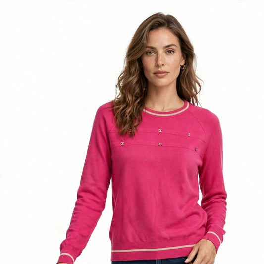 Liu-jo maglia giro collo
