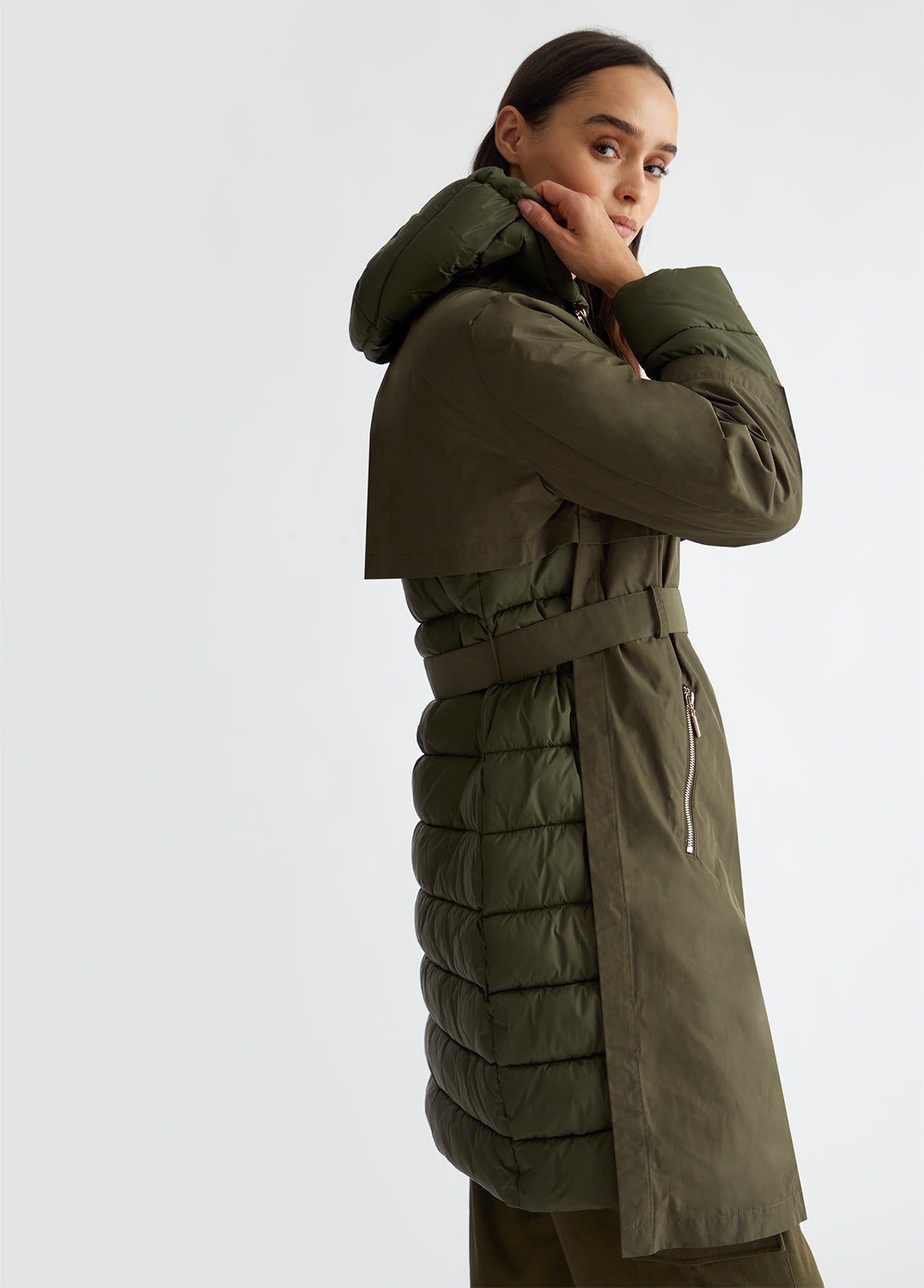 Liu-jo cappotto in nylonimbottito