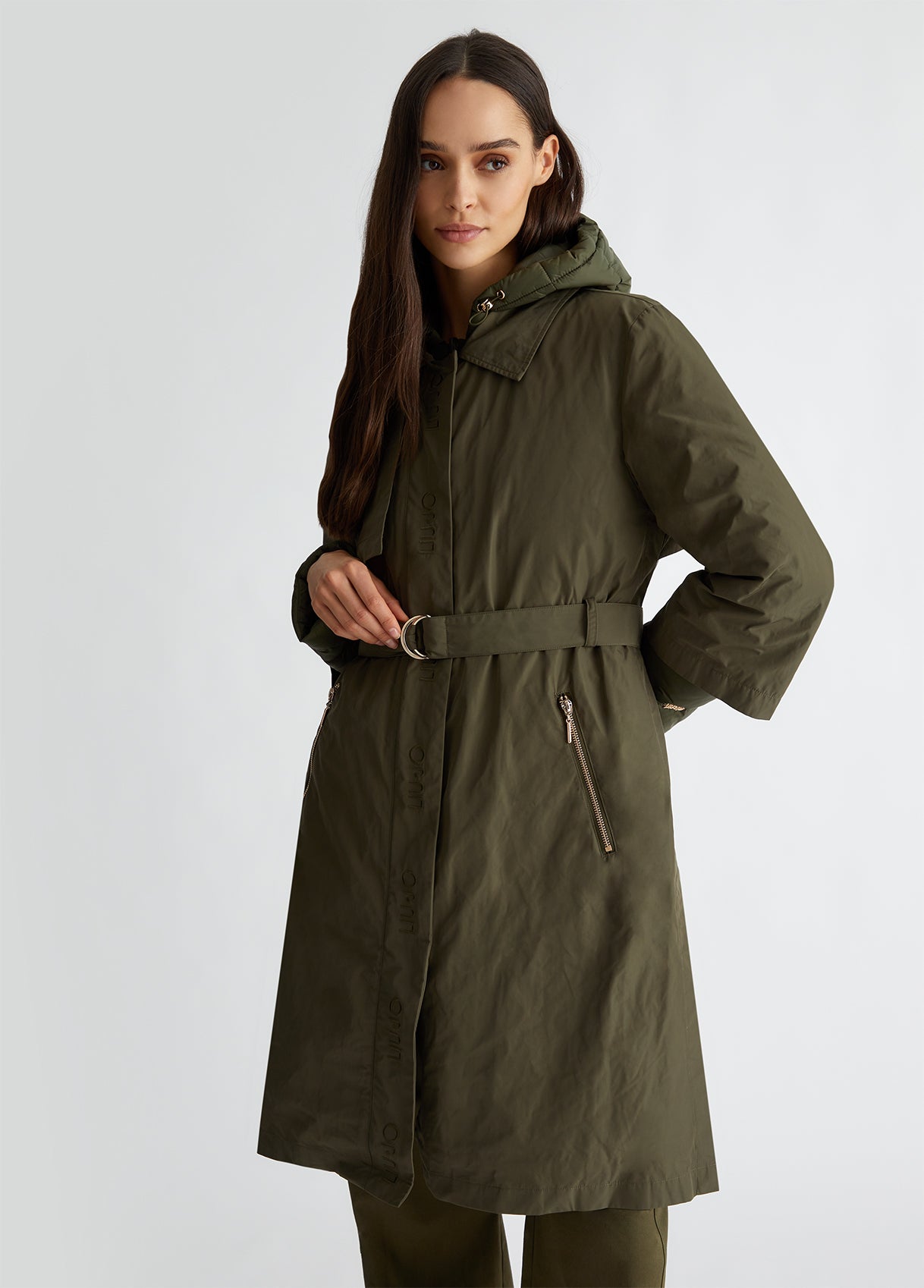 Liu-jo cappotto in nylonimbottito